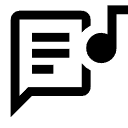 lyric icon